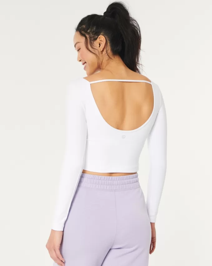 Gilly Hicks Active Recharge Long-Sleeve Top,Gilly Hicks Active Recharge Long-Sleeve Top