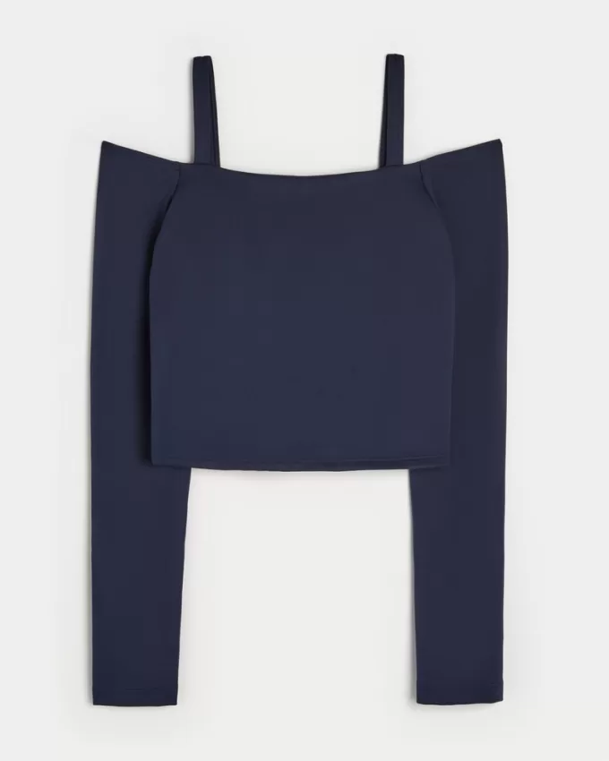 Gilly Hicks Active Recharge Off-the-Shoulder Top,Gilly Hicks Active Recharge Off-the-Shoulder Top
