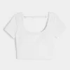 Gilly Hicks Active Recharge Open-Back Tee,Gilly Hicks Active Recharge Open-Back Tee