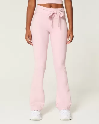 Gilly Hicks Active Recharge Tie-Waist Boot Pants,Gilly Hicks Active Recharge Tie-Waist Boot Pants