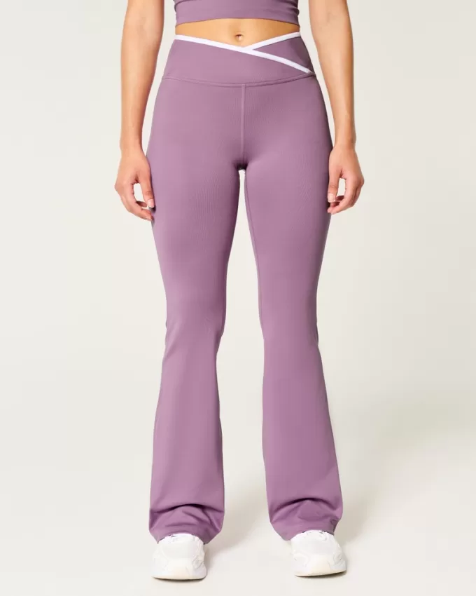 Gilly Hicks Active Recharge Tipped Flare Pants,Gilly Hicks Active Recharge Tipped Flare Pants
