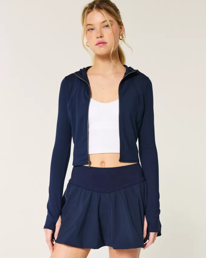 Gilly Hicks Active Recharge Zip-Up Hoodie,Gilly Hicks Active Recharge Zip-Up Hoodie