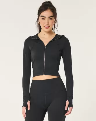 Gilly Hicks Active Recharge Zip-Up Hoodie,Gilly Hicks Active Recharge Zip-Up Hoodie