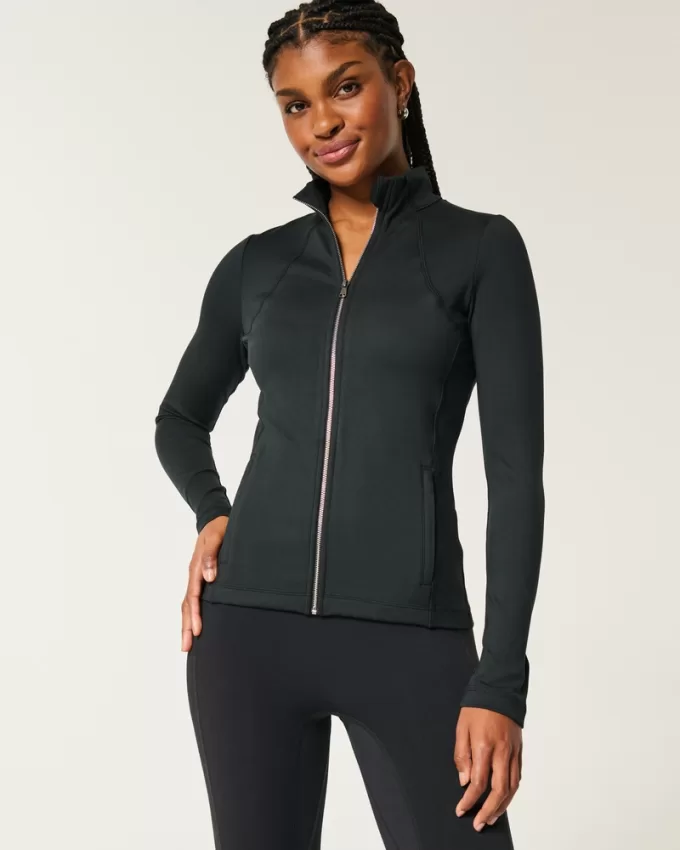 Gilly Hicks Active Recharge Zip-Up Jacket,Gilly Hicks Active Recharge Zip-Up Jacket