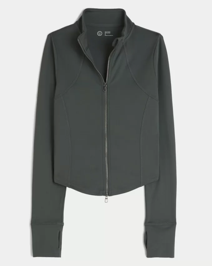 Gilly Hicks Active Recharge Zip-Up Jacket,Gilly Hicks Active Recharge Zip-Up Jacket