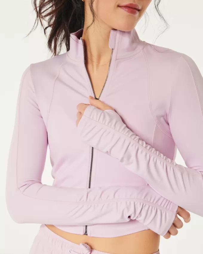 Gilly Hicks Active Recharge Zip-Up Jacket,Gilly Hicks Active Recharge Zip-Up Jacket