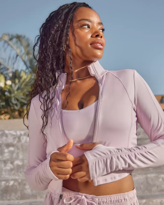 Gilly Hicks Active Recharge Zip-Up Jacket,Gilly Hicks Active Recharge Zip-Up Jacket