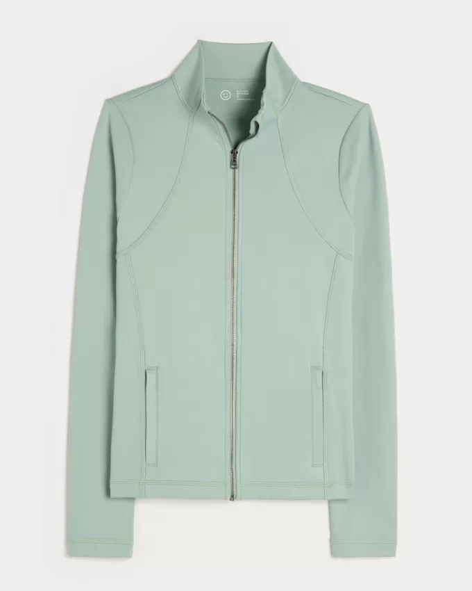 Gilly Hicks Active Recharge Zip-Up Jacket,Gilly Hicks Active Recharge Zip-Up Jacket