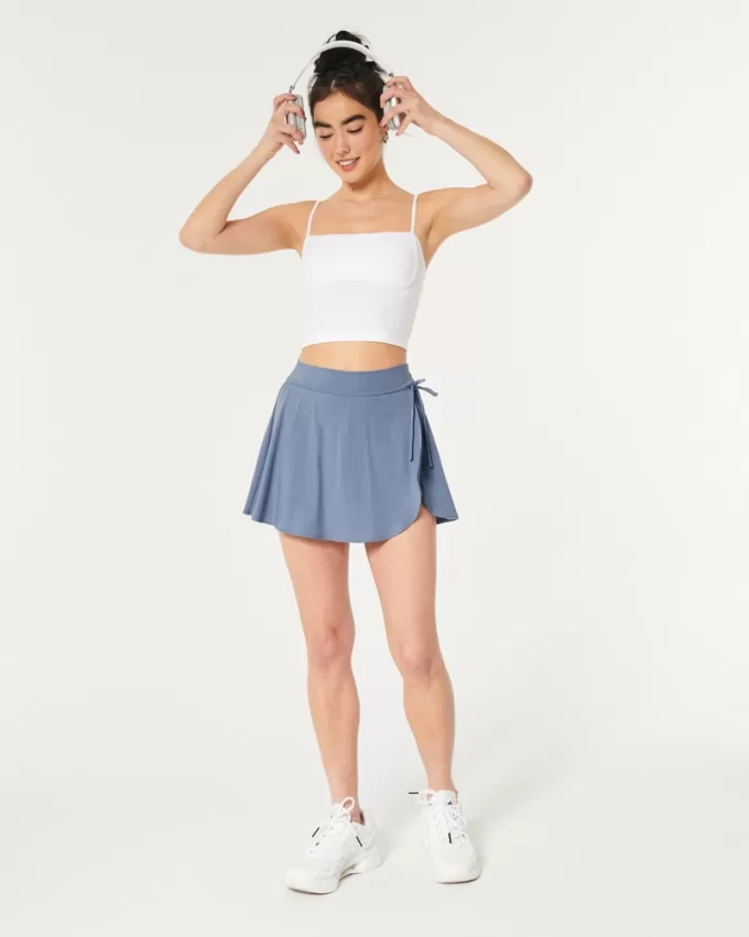 Gilly Hicks Active Tie Flutter Skortie,Gilly Hicks Active Tie Flutter Skortie