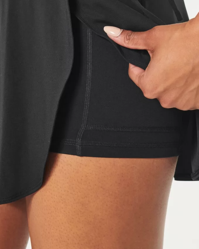 Gilly Hicks Active Tie Flutter Skortie,Gilly Hicks Active Tie Flutter Skortie