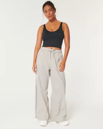 Gilly Hicks Active Tipped Crinkle Parachute Pants,Gilly Hicks Active Tipped Crinkle Parachute Pants