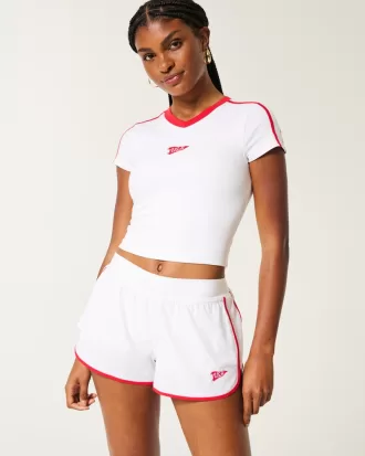 Gilly Hicks Active Tipped Running Shorts,Gilly Hicks Active Tipped Running Shorts