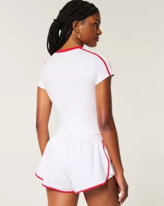 Gilly Hicks Active V-Neck T-Shirt,Gilly Hicks Active V-Neck T-Shirt