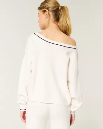 Gilly Hicks Cozy Off-the-Shoulder Sweater,Gilly Hicks Cozy Off-the-Shoulder Sweater