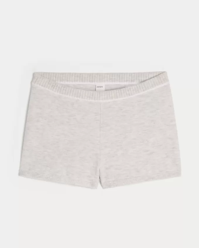 Gilly Hicks Cozy Sweater-Knit Shorts,Gilly Hicks Cozy Sweater-Knit Shorts
