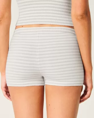 Gilly Hicks Cozy Sweater-Knit Shorts,Gilly Hicks Cozy Sweater-Knit Shorts