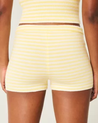 Gilly Hicks Cozy Sweater-Knit Shorts,Gilly Hicks Cozy Sweater-Knit Shorts