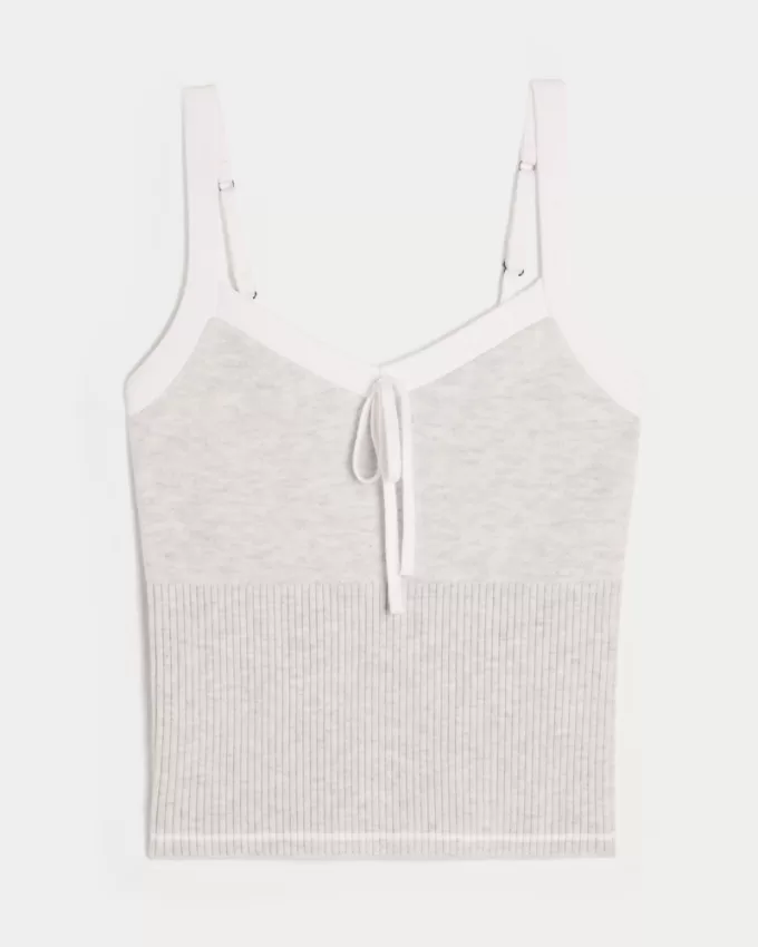 Gilly Hicks Cozy Sweater-Knit Tank,Gilly Hicks Cozy Sweater-Knit Tank