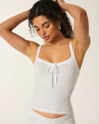 Gilly Hicks Cozy Sweater-Knit Tank,Gilly Hicks Cozy Sweater-Knit Tank