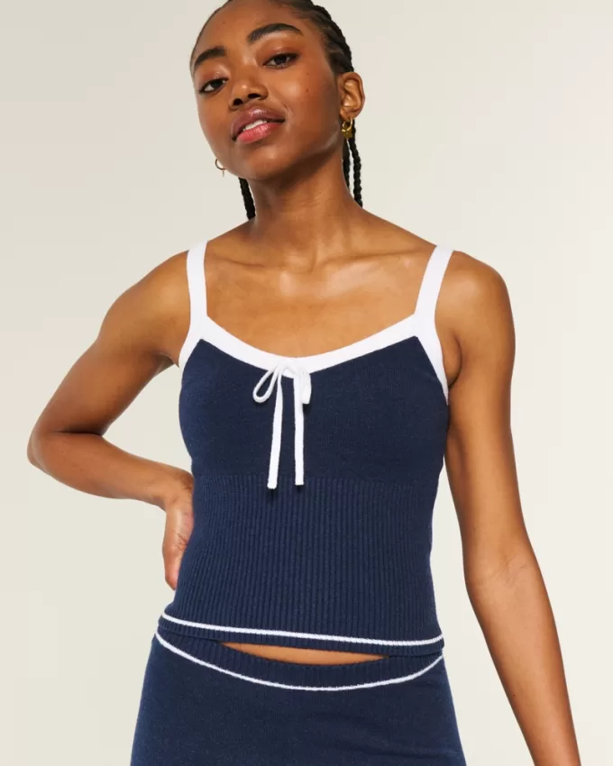 Gilly Hicks Cozy Sweater-Knit Tank,Gilly Hicks Cozy Sweater-Knit Tank