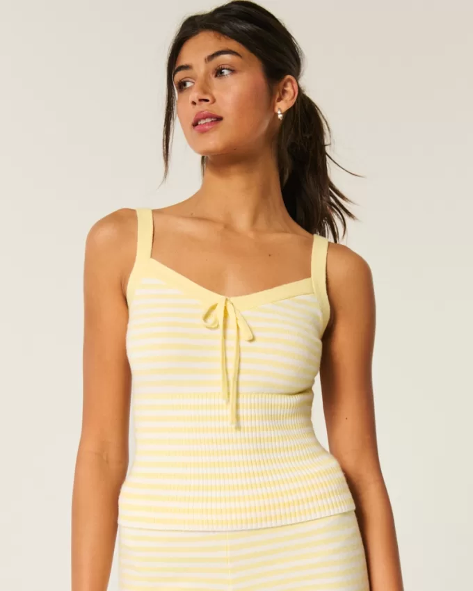 Gilly Hicks Cozy Sweater-Knit Tank,Gilly Hicks Cozy Sweater-Knit Tank