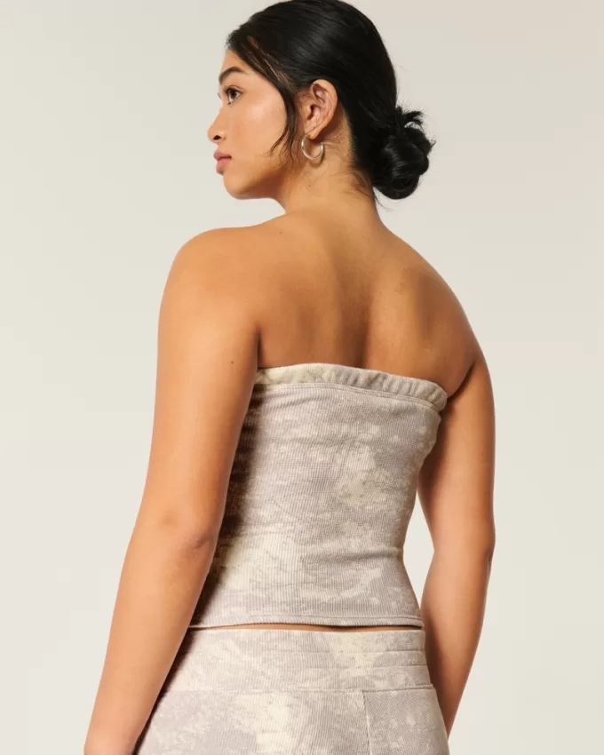 Gilly Hicks Cozy Waffle Bandeau Top,Gilly Hicks Cozy Waffle Bandeau Top