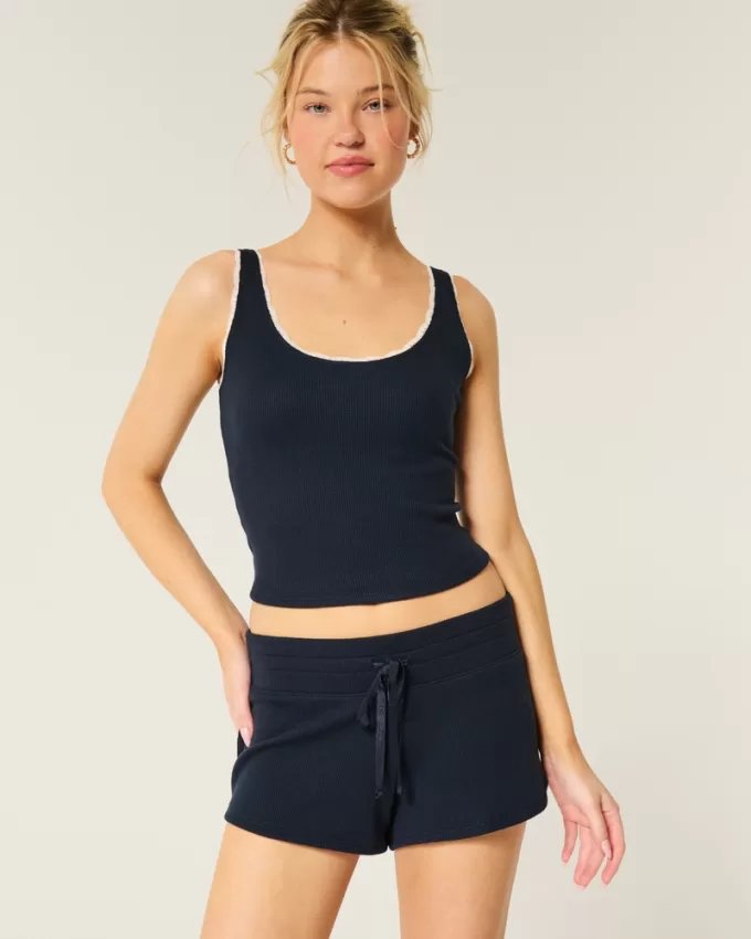 Gilly Hicks Cozy Waffle Shorts,Gilly Hicks Cozy Waffle Shorts
