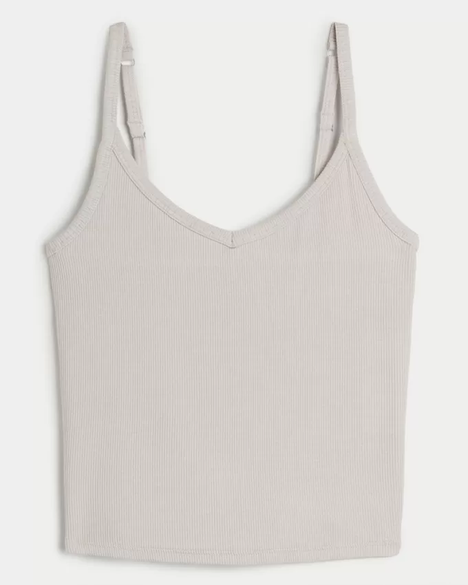 Gilly Hicks Jersey Rib Plunge Tank,Gilly Hicks Jersey Rib Plunge Tank
