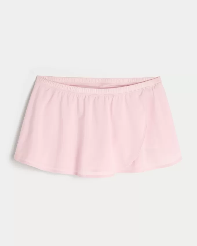 Gilly Hicks Mid-Rise Ballet Wrap Skortie,Gilly Hicks Mid-Rise Ballet Wrap Skortie