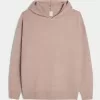 Gilly Hicks Oversized Sweater-Knit Hoodie,Gilly Hicks Oversized Sweater-Knit Hoodie