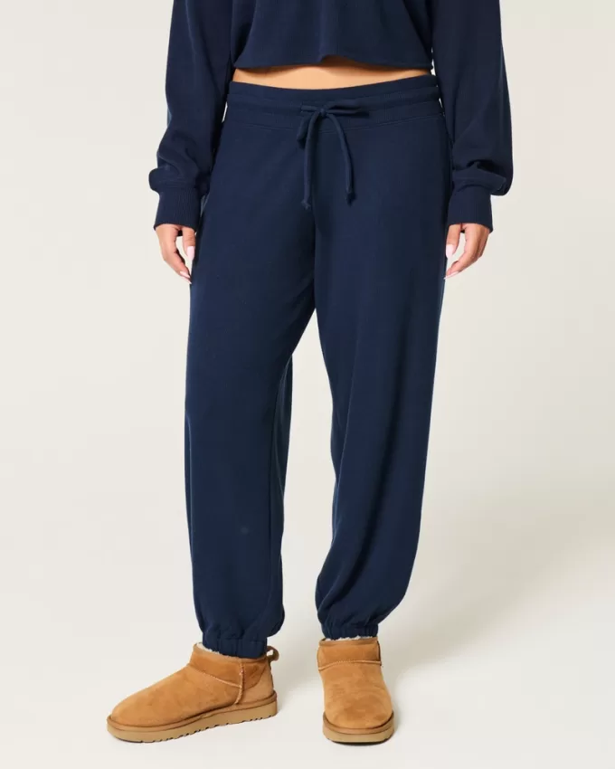 Gilly Hicks Relaxed Waffle Joggers,Gilly Hicks Relaxed Waffle Joggers
