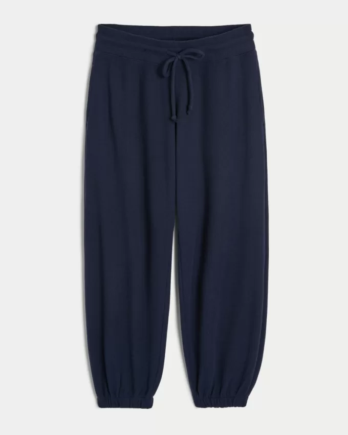 Gilly Hicks Relaxed Waffle Joggers,Gilly Hicks Relaxed Waffle Joggers