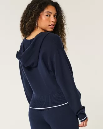 Gilly Hicks Slouchy Hooded Cardigan,Gilly Hicks Slouchy Hooded Cardigan