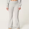 Gilly Hicks Sweater-Knit Foldover Waist Flare Pants,Gilly Hicks Sweater-Knit Foldover Waist Flare Pants