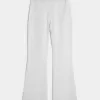 Gilly Hicks Sweater-Knit Foldover Waist Flare Pants,Gilly Hicks Sweater-Knit Foldover Waist Flare Pants