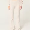 Gilly Hicks Sweater-Knit Foldover Waist Flare Pants,Gilly Hicks Sweater-Knit Foldover Waist Flare Pants
