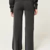 Gilly Hicks Sweater-Knit Foldover Waist Straight Pants,Gilly Hicks Sweater-Knit Foldover Waist Straight Pants