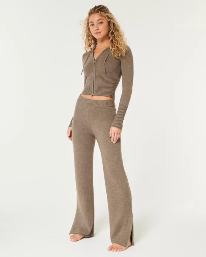 Gilly Hicks Sweater-Knit Pants,Gilly Hicks Sweater-Knit Pants
