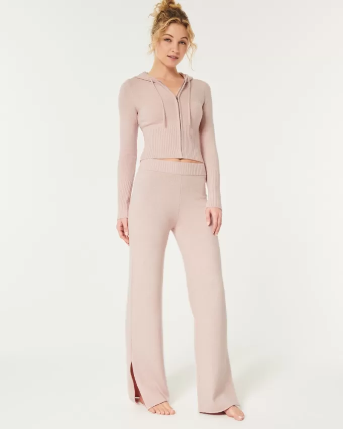 Gilly Hicks Sweater-Knit Pants,Gilly Hicks Sweater-Knit Pants