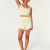 Gilly Hicks Sweater-Knit Shorts,Gilly Hicks Sweater-Knit Shorts