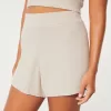 Gilly Hicks Sweater-Knit Shorts,Gilly Hicks Sweater-Knit Shorts
