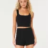 Gilly Hicks Sweater-Knit Shorts,Gilly Hicks Sweater-Knit Shorts