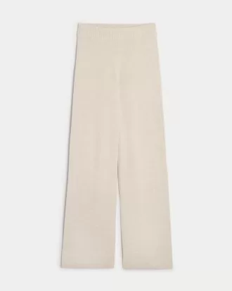 Gilly Hicks Sweater-Knit Straight Pants,Gilly Hicks Sweater-Knit Straight Pants