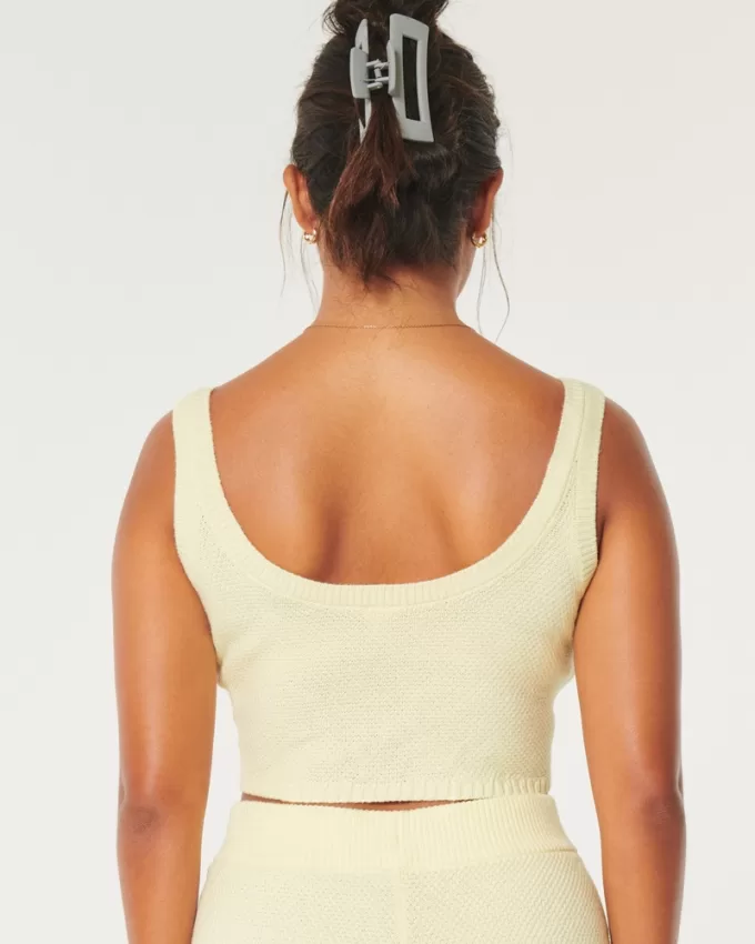 Gilly Hicks Sweater-Knit Tank,Gilly Hicks Sweater-Knit Tank