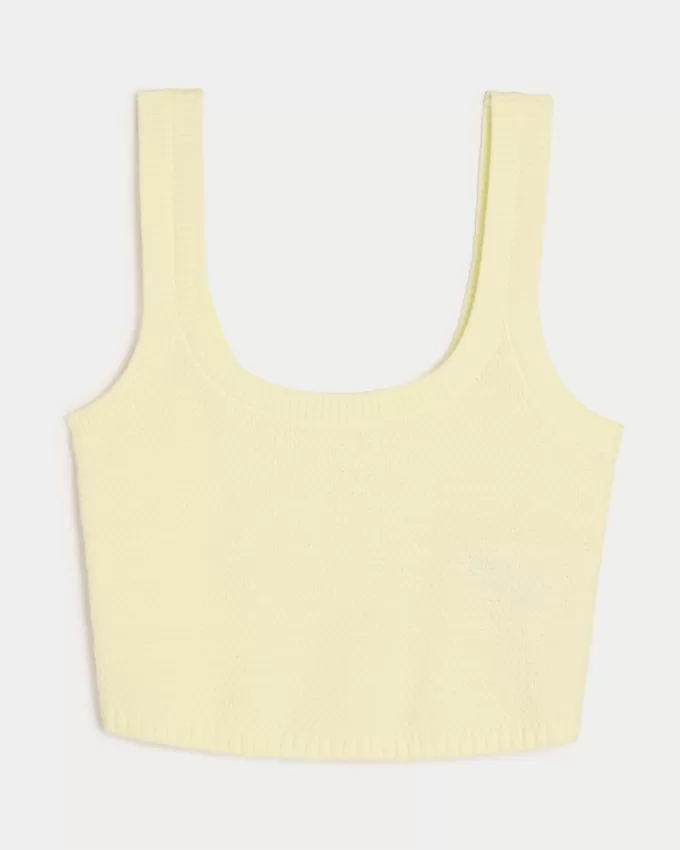 Gilly Hicks Sweater-Knit Tank,Gilly Hicks Sweater-Knit Tank