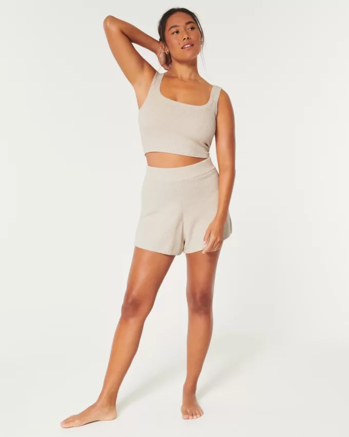 Gilly Hicks Sweater-Knit Tank,Gilly Hicks Sweater-Knit Tank