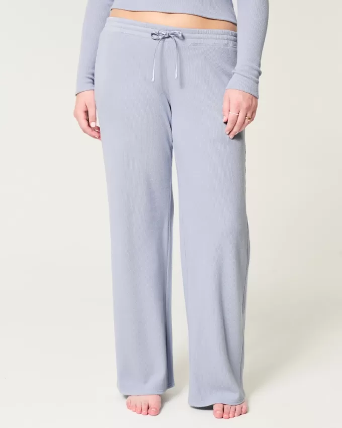 Gilly Hicks Waffle Straight Pants,Gilly Hicks Waffle Straight Pants