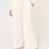 Gilly Hicks Waffle Wide-Leg Pants,Gilly Hicks Waffle Wide-Leg Pants