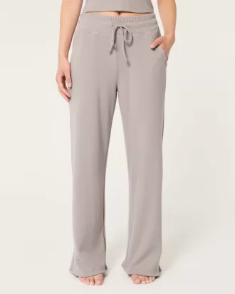 Gilly Hicks Waffle Wide-Leg Pants,Gilly Hicks Waffle Wide-Leg Pants