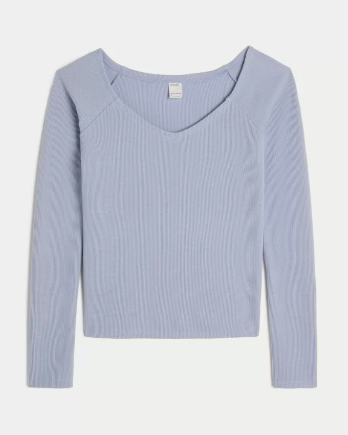 Gilly Hicks Wide V-Neck Top,Gilly Hicks Wide V-Neck Top